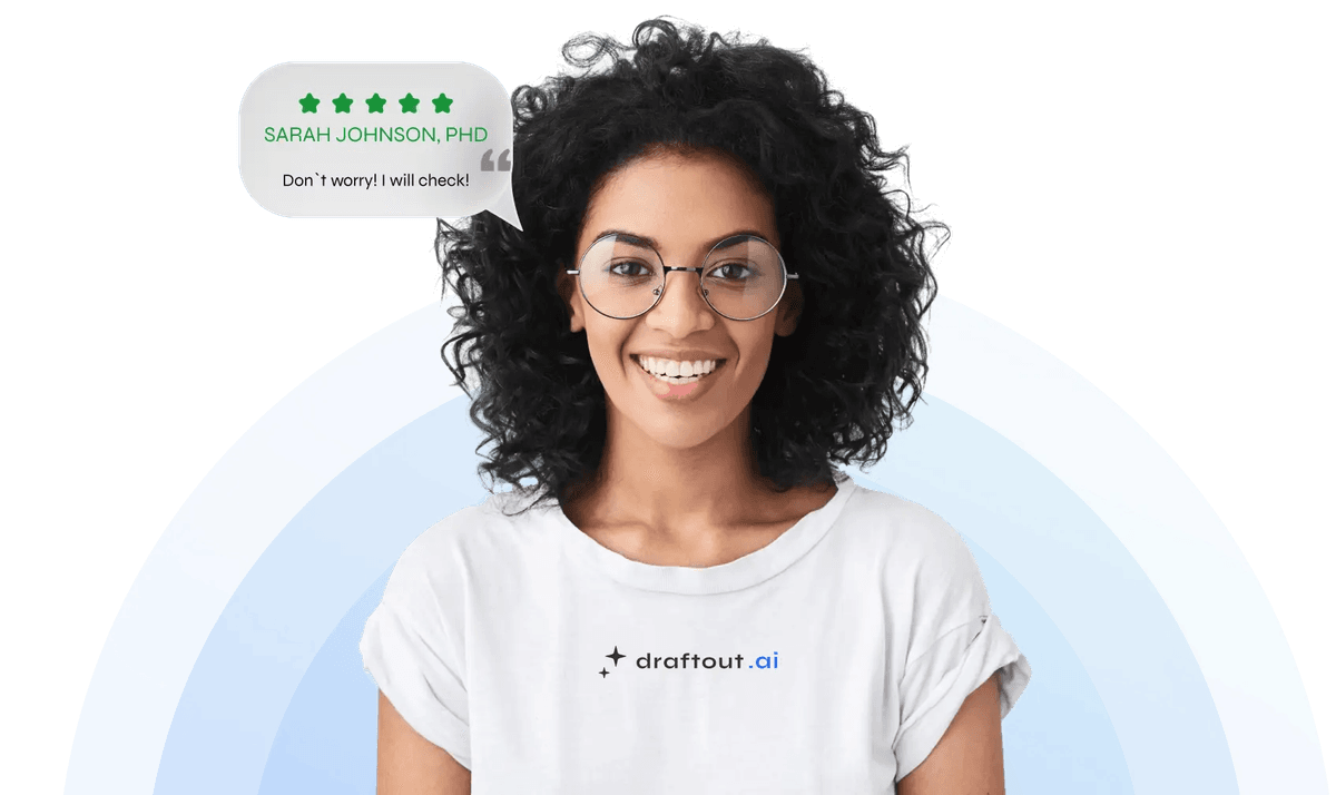 DraftOut full package preview with expert-reviewed final paper